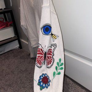 Vintage Wildfox Sweater With Patches